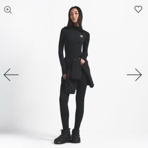 Limited Edition SKIMS x The North Face Refina Bodysuit - ONYX Size MED